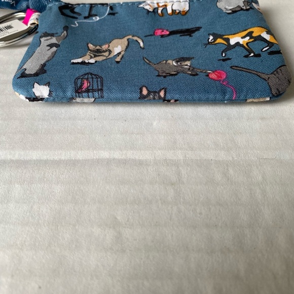 Vera Bradley Zip ID Case Cat’s Meow New - Picture 7 of 12